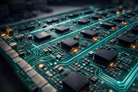 funcionamiento eléctrico de hashboard ASIC con flujo de corriente en minería Bitcoin