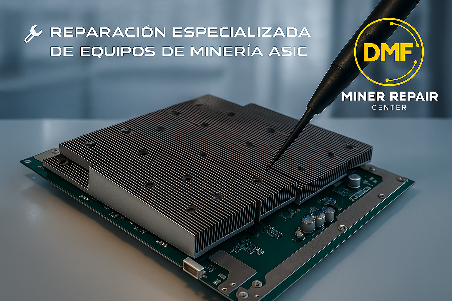 Servicio técnico de reparación de hashboard para equipos de minería ASIC Antminer, Whatsminer, Avalon e Innosilicon