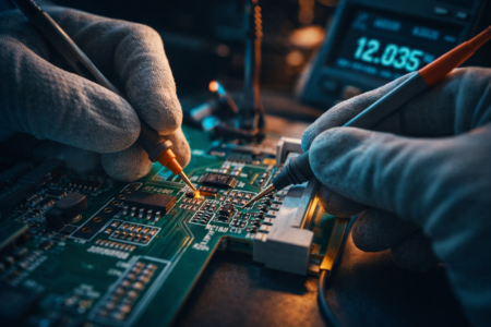 diagnóstico inicial de hashboard ASIC con herramientas de medición en minería Bitcoin