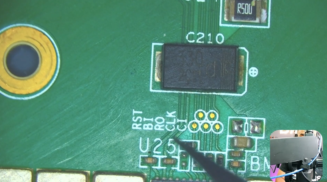 Pistas de alimentación de 1.2 V y 0.8 V entre dos ASIC del mismo dominio