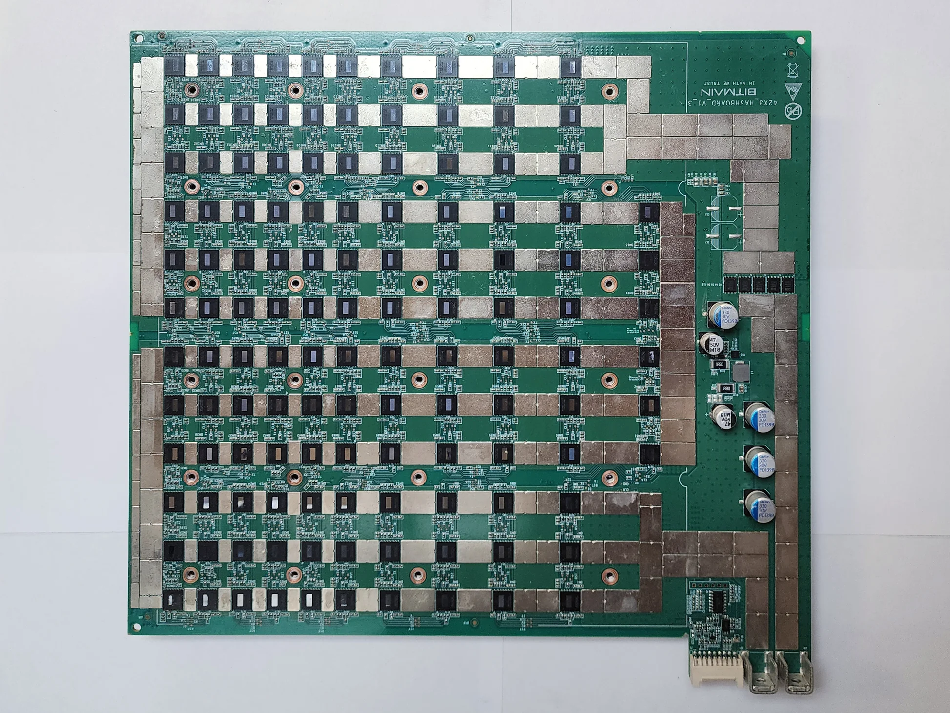 Hashboard Antminer S19j Pro 104 TH 126 chips ASIC