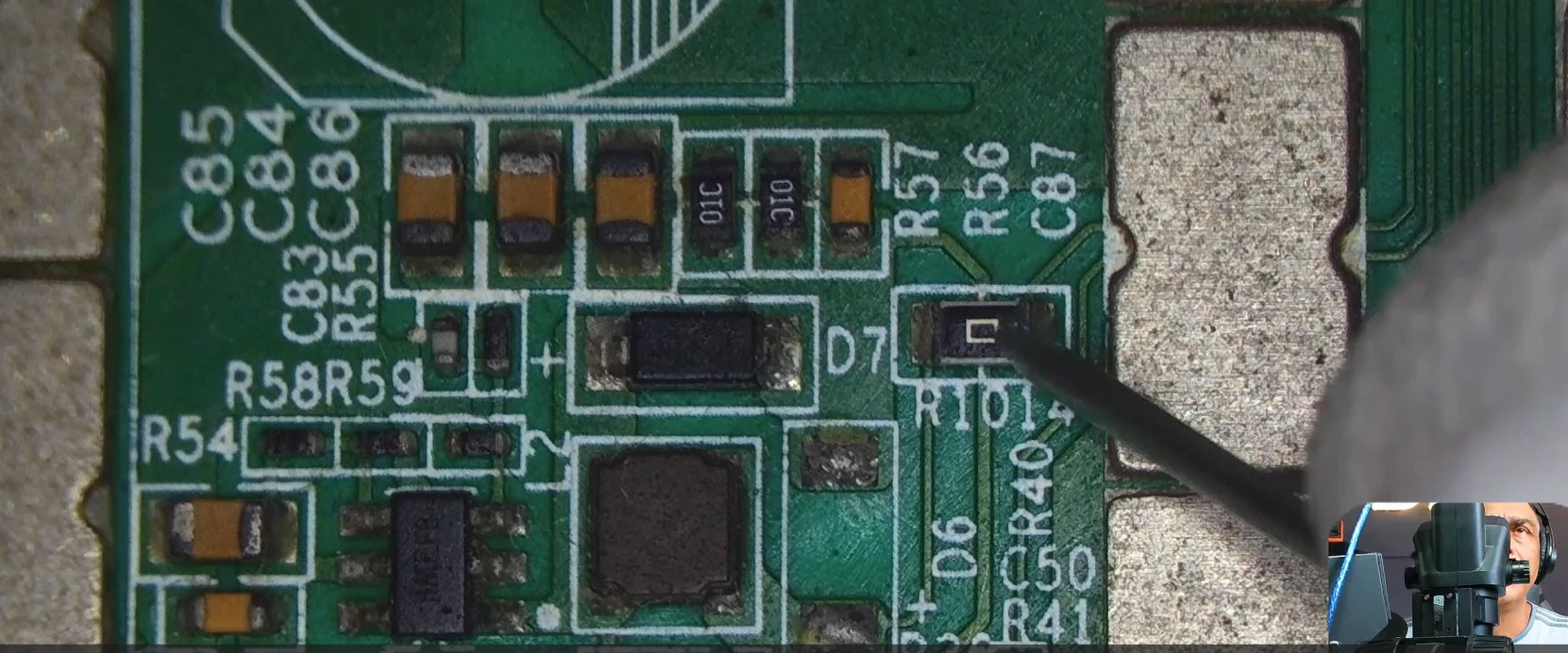 Circuito de activación de MOSFET en hashboard Antminer S19