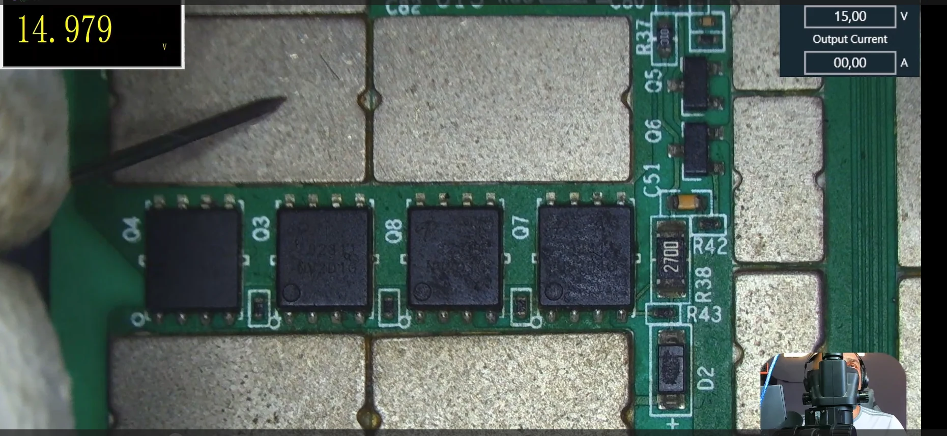 MOSFET de entrada de hashboard Antminer S19