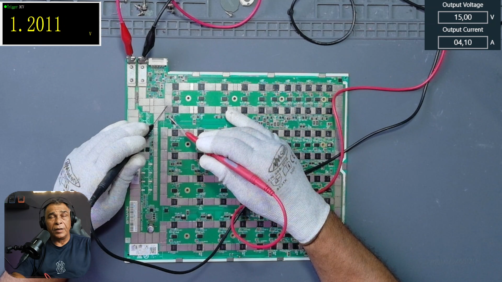 Comprobación de 1.2 V en regulador LDO Antminer S19