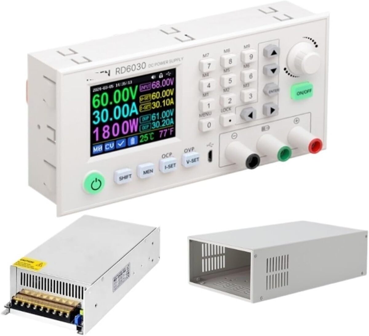 Fuente de alimentación regulable RD6030W 60V 30A DC